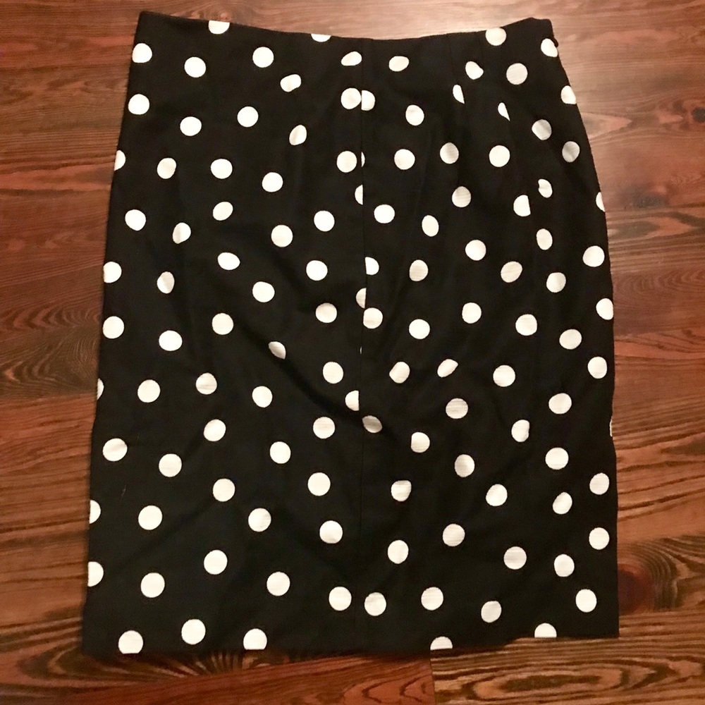 Ann Taylor polka dot skirt